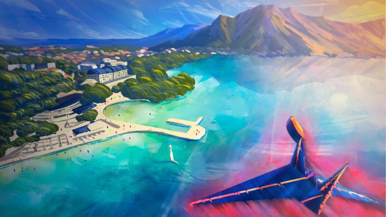 Frennecy — paisaje de Annecy